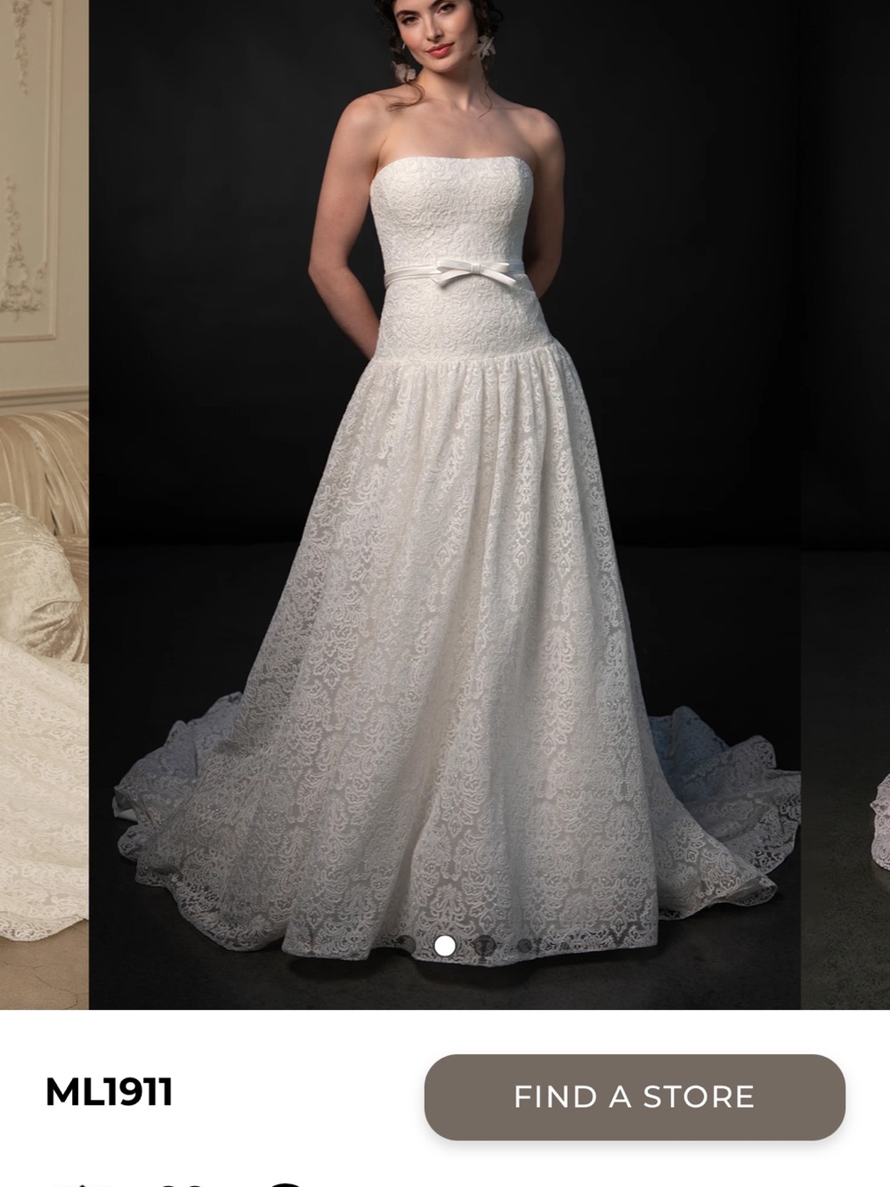 Martina Liana Lace Bridal Gown